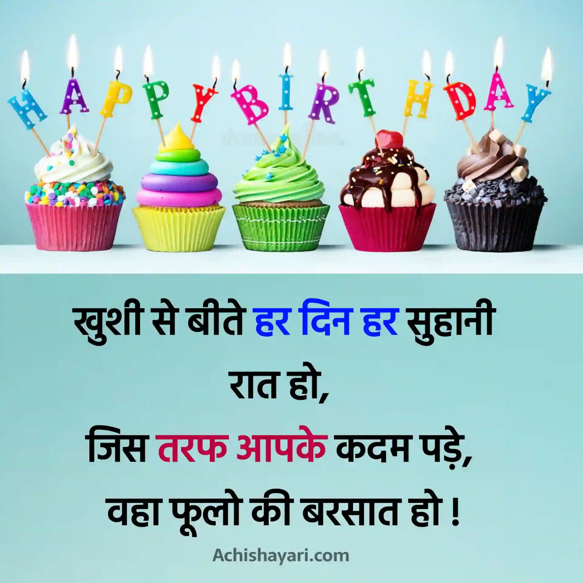Happy Birthdaay Wishes Image Hindi