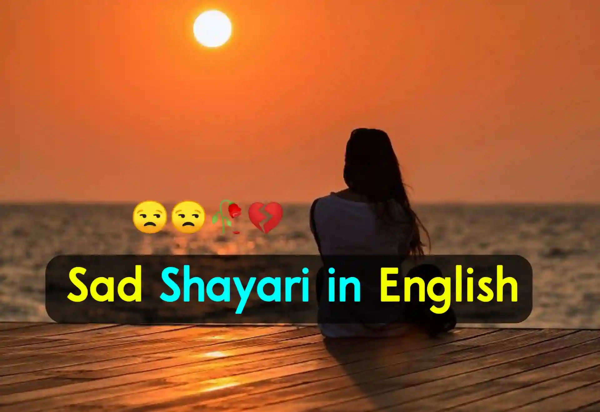 Sad Shayari Thumbnail